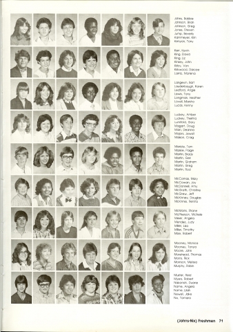 HHS Freshman class of 86 - page 6 (1983 Subraucus)