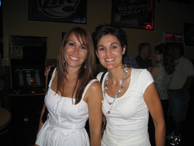 Monica Hackett (Sullivan) & Andrea DeShamps had the patrons on BWW seeing double trouble!